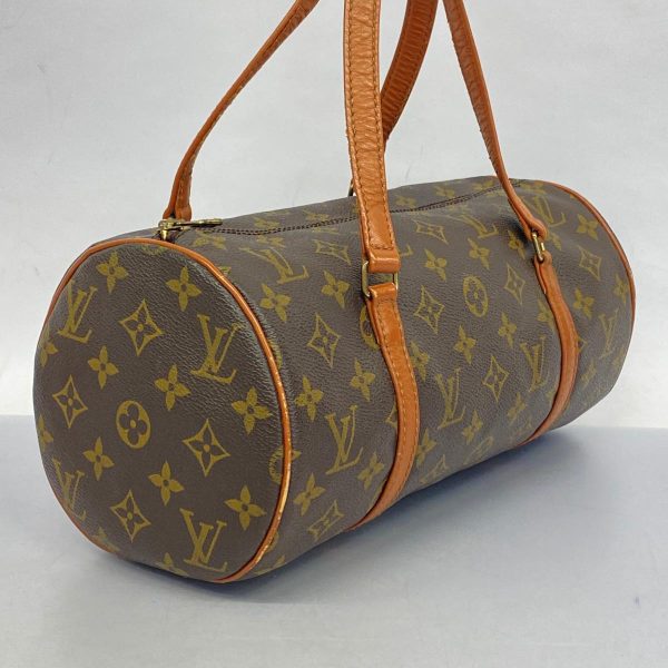 1240001053904 2 Louis Vuitton Papillon 30 Monogram Handbag Brown