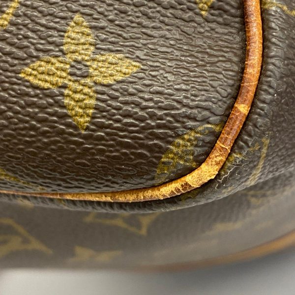 1240001053906 6 Louis Vuitton Keepall Bandouliere 55 Monogram Bag Brown