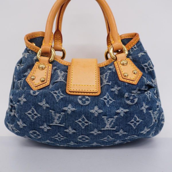 1240001053914 13 Louis Vuitton Pretty Monogram Denim Handbag Blue