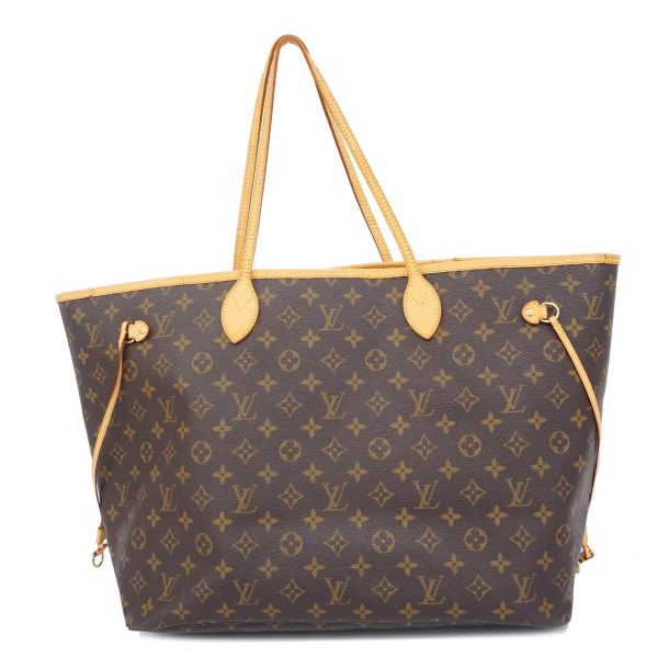 1240001053922 1 Louis Vuitton Neverfull GM Monogram Tote Bag Brown