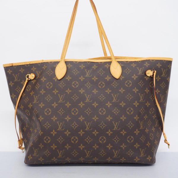 1240001053922 14 Louis Vuitton Neverfull GM Monogram Tote Bag Brown