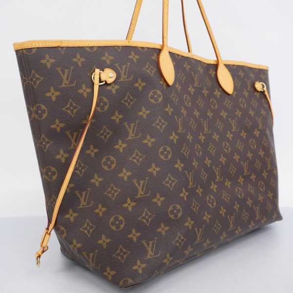 1240001053922 2 Louis Vuitton Neverfull GM Monogram Tote Bag Brown