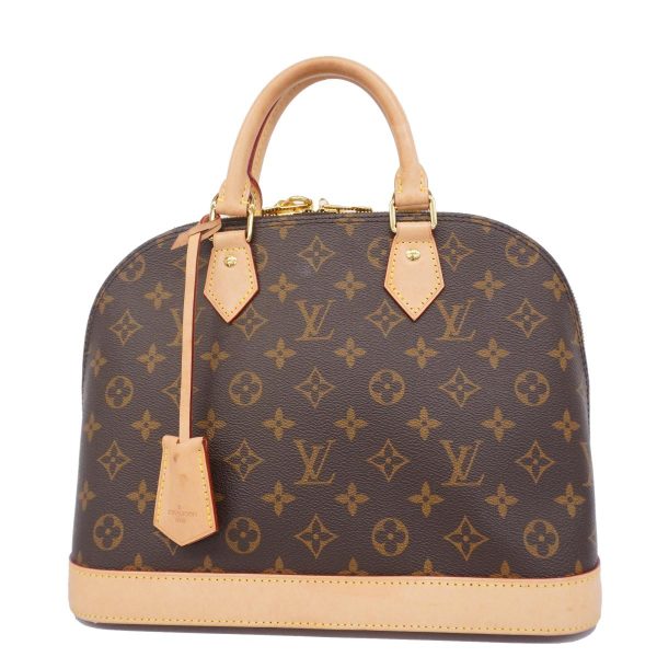 1240001053931 1 Louis Vuitton Alma PM Monogram Handbag Brown