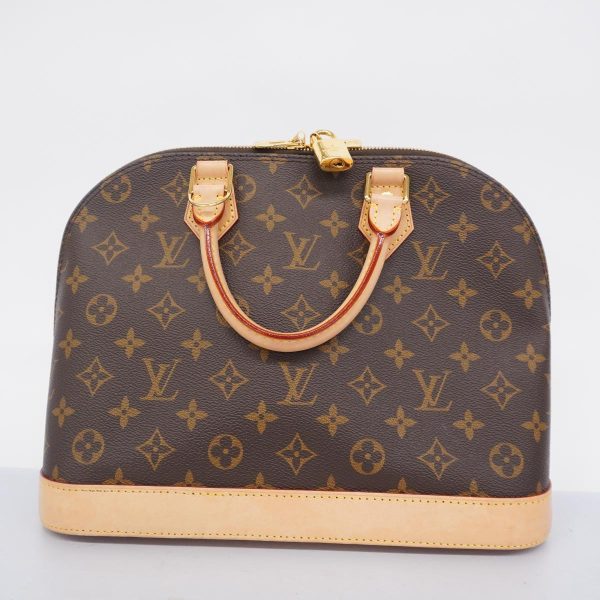 1240001053931 14 Louis Vuitton Alma PM Monogram Handbag Brown