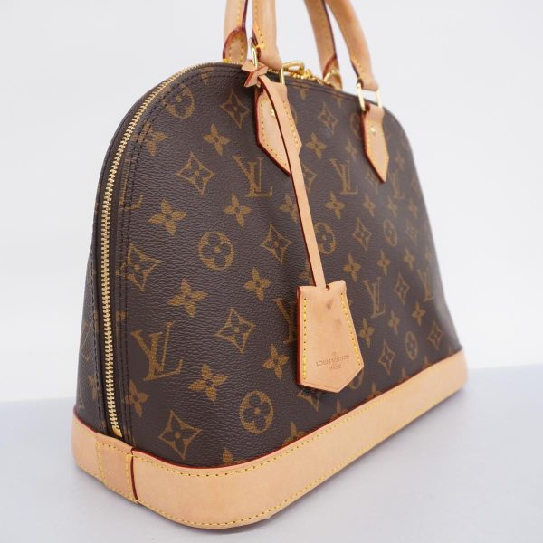 1240001053931 2 Louis Vuitton Alma PM Monogram Handbag Brown