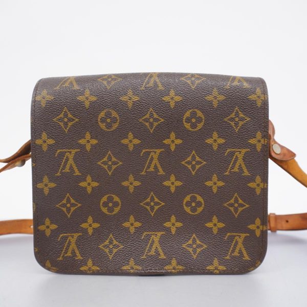 1240001053932 17 Louis Vuitton Cartesier 22 Monogram Shoulder Bag Brown