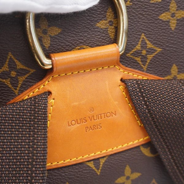 1240001053933 12 Louis Vuitton Monsori GM Monogram Rucksack Brown