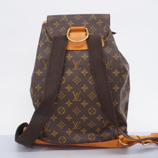 1240001053933 15 Louis Vuitton Monsori GM Monogram Rucksack Brown