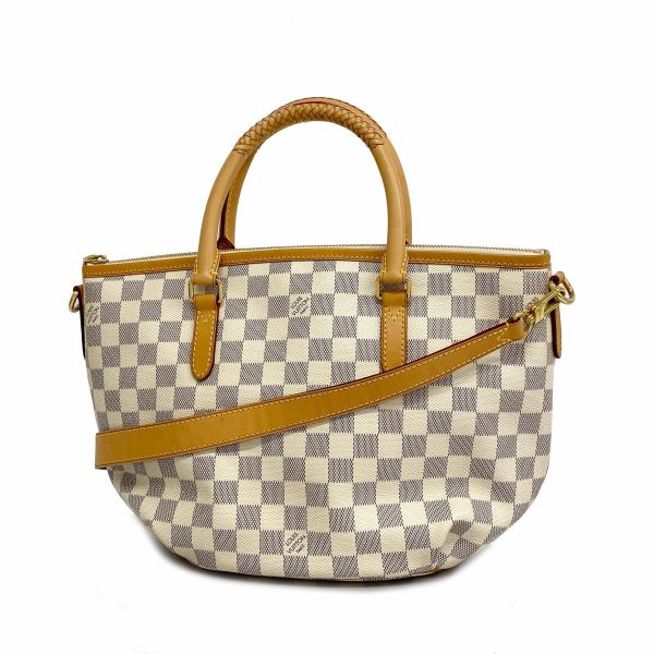 1240001053951 1 Louis Vuitton Riviera PM Damier Azur 2Way Bag White