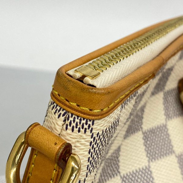 1240001053951 6 Louis Vuitton Riviera PM Damier Azur 2Way Bag White