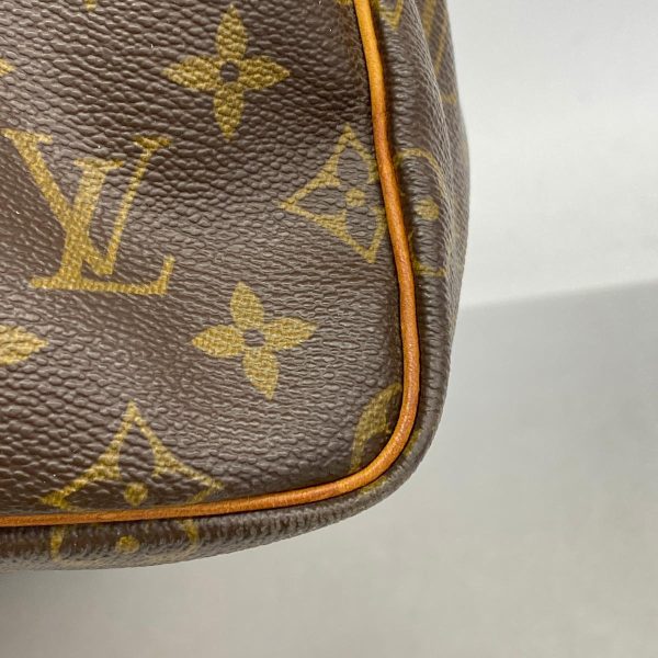 1240001053953 10 Louis Vuitton Keepall Bandouliere 55 Monogram Bag Brown