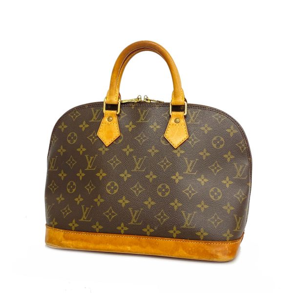 1240001053962 1 Louis Vuitton Alma Monogram Handbag Brown