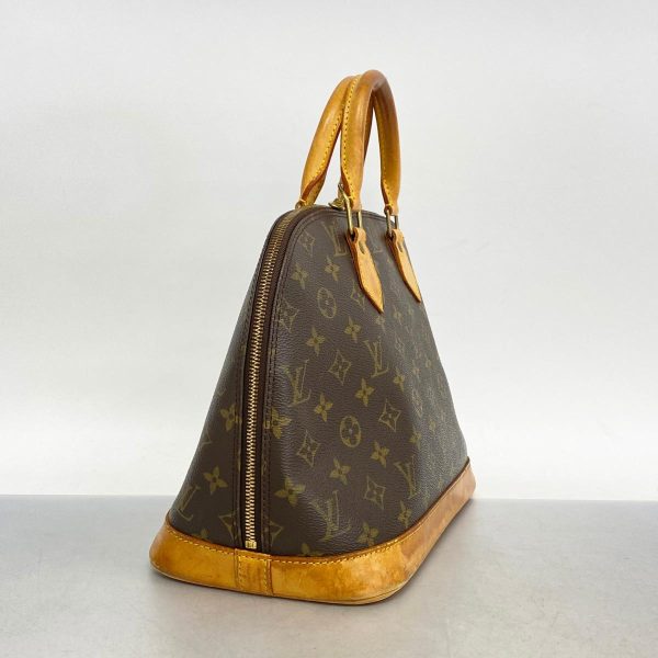 1240001053962 2 Louis Vuitton Alma Monogram Handbag Brown