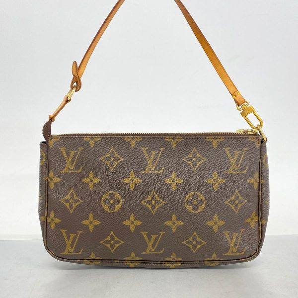 1240001053966 8 Louis Vuitton Pochette Accessory Monogram Pouch Brown