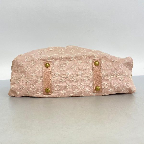 1240001053967 3 Louis Vuitton Neokabi MM Monogram Denim 2Way Bag Rose