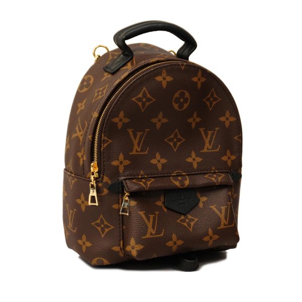 1240001053971 2 Louis Vuitton Palm Springs Monogram Rucksack Black