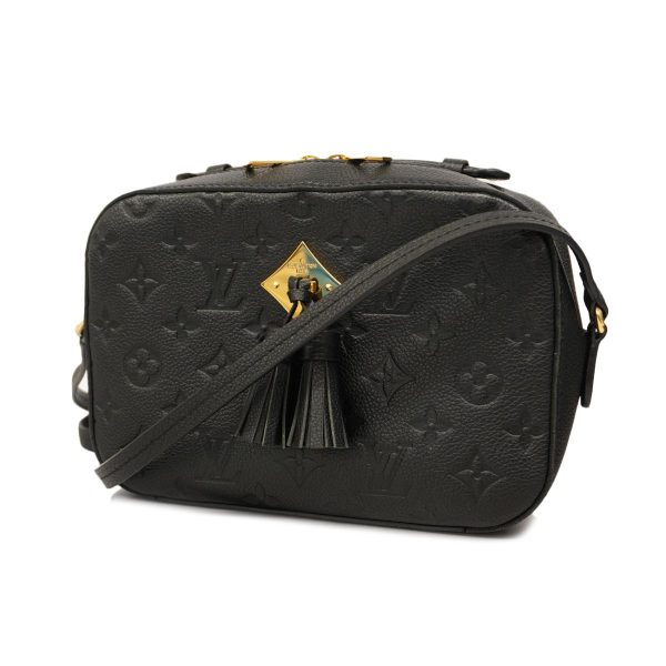 1240001053972 1 Louis Vuitton Saintonge Monogram Empreinte 2Way Bag Noir