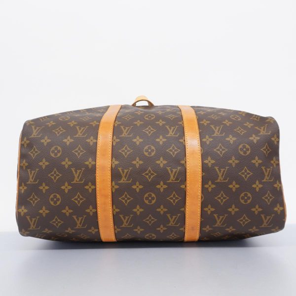 1240001053982 3 Louis Vuitton Saxophone Pool 45 Monogram Bag Brown