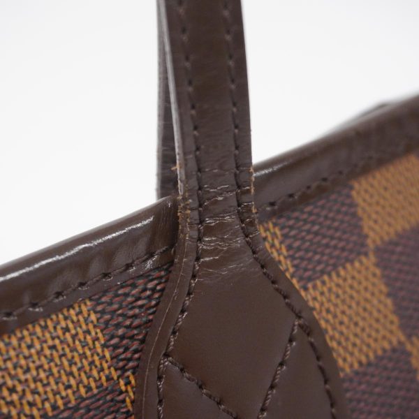 1240001053987 12 Louis Vuitton Neverfull PM Damier Tote Bag Ebene