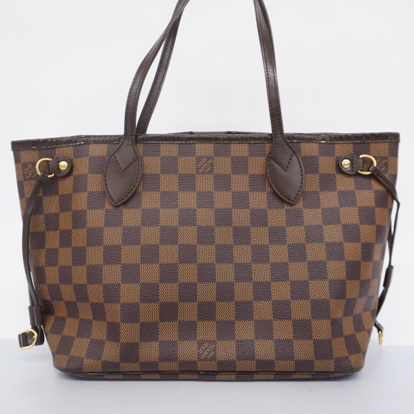 1240001053987 16 Louis Vuitton Neverfull PM Damier Tote Bag Ebene