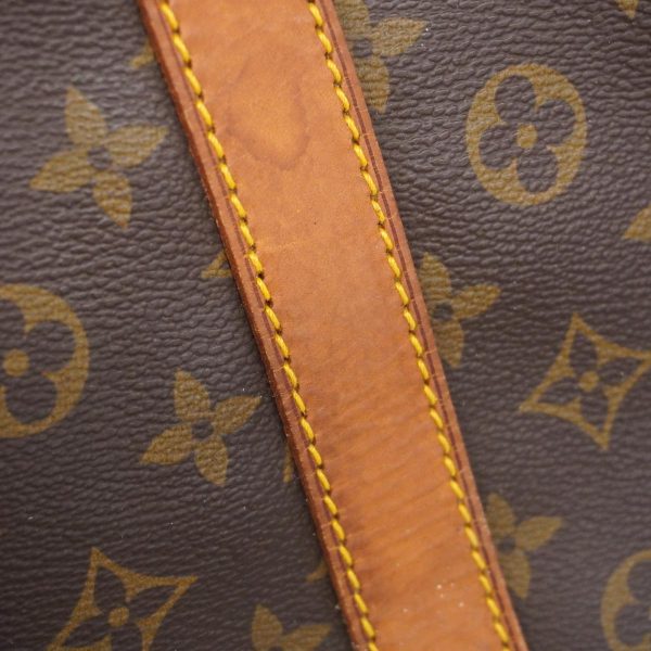 1240001053990 11 Louis Vuitton Keepall Bandouliere 60 Monogram Bag Brown