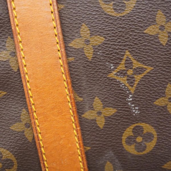 1240001053990 9 Louis Vuitton Keepall Bandouliere 60 Monogram Bag Brown