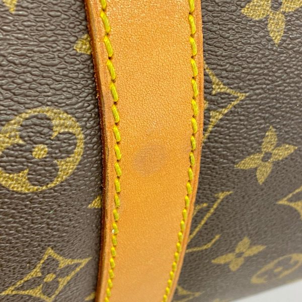 1240001053999 11 Louis Vuitton Keepall 55 Monogram Bag Brown