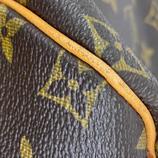 1240001053999 6 Louis Vuitton Keepall 55 Monogram Bag Brown