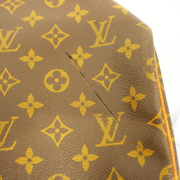 1240001054000 9 Louis Vuitton Keepall 55 Monogram Bag Brown