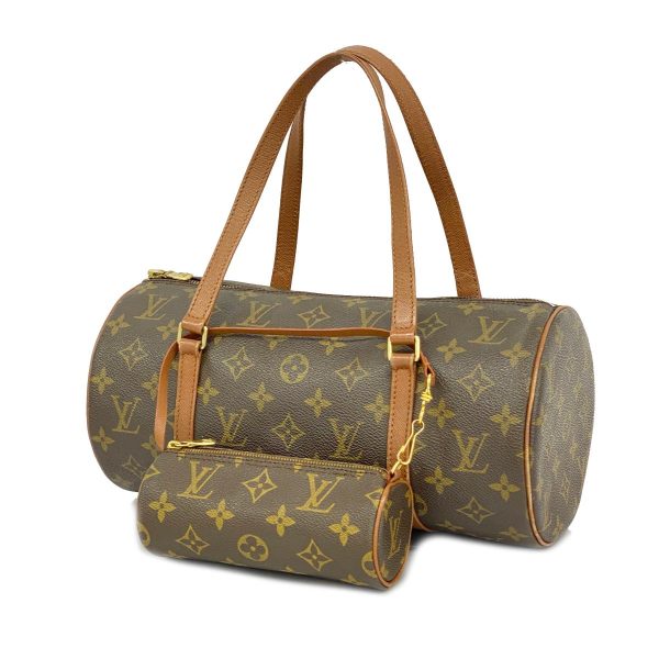 1240001054013 1 Louis Vuitton Papillon 30 Monogram Handbag Brown