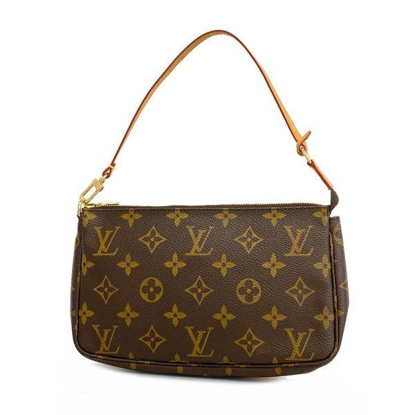 1240001054028 1 Louis Vuitton Pochette Accessory Monogram Pouch Brown