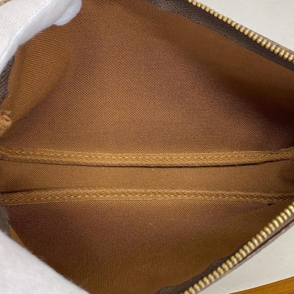 1240001054028 4 Louis Vuitton Pochette Accessory Monogram Pouch Brown