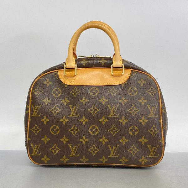 1240001054030 10 Louis Vuitton Trouville Monogram Handbag Brown