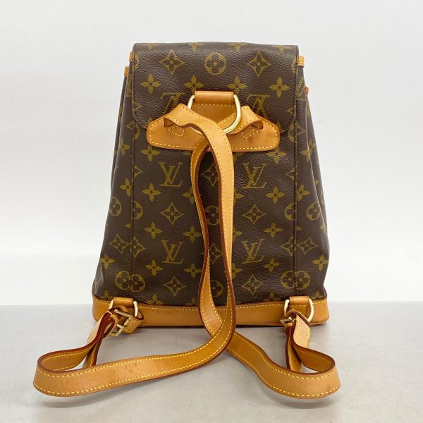 1240001054031 12 Louis Vuitton Monsouris MM Monogram Rucksack Brown