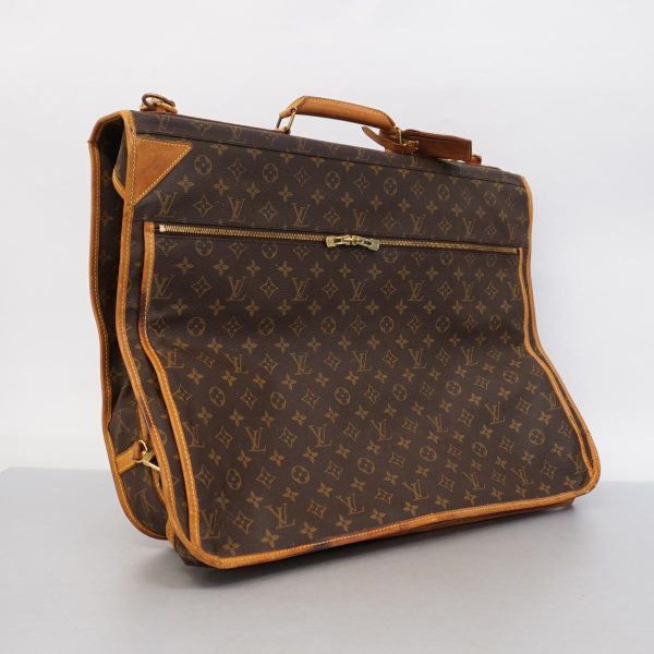 1240001054037 2 Louis Vuitton Portable Cabin Monogram Garment Case Brown