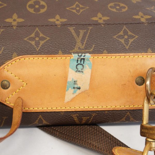 1240001054037 7 Louis Vuitton Portable Cabin Monogram Garment Case Brown