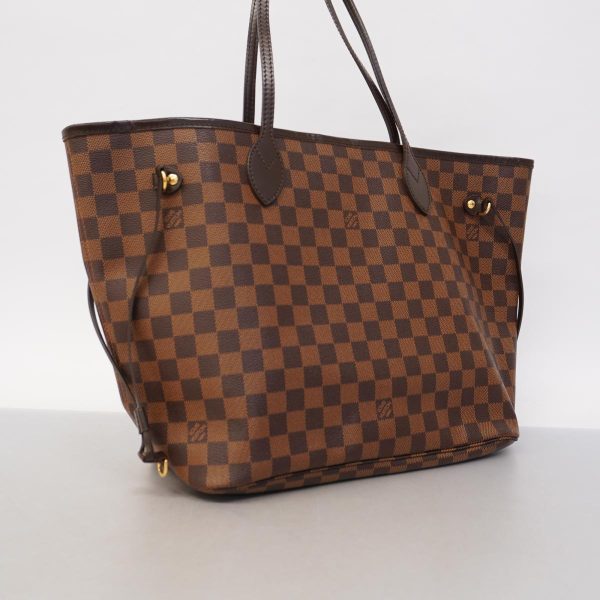 1240001054038 2 Louis Vuitton Neverfull MM Damier Tote Bag Ebene