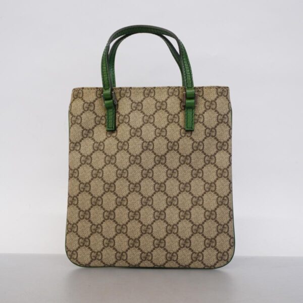 1240001054045 12 Gucci GG Supreme Shoulder Bag Beige Green