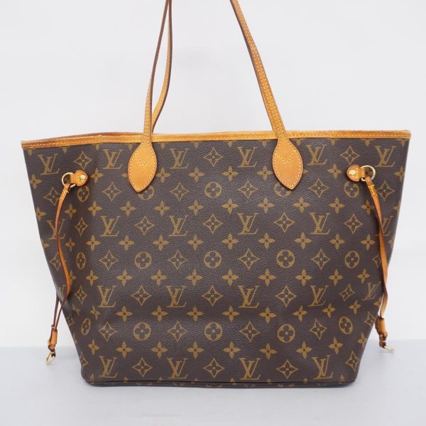 1240001054046 17 Louis Vuitton Neverfull Monogram Tote Bag Brown Beige