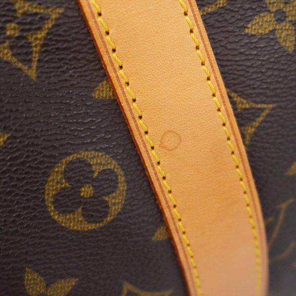 1240001054047 11 Louis Vuitton Keepall 55 Monogram Bag Brown