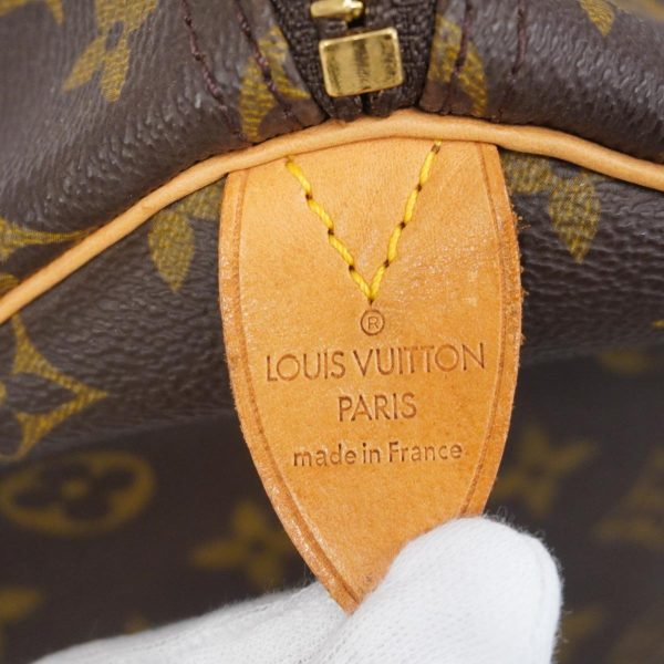 1240001054047 5 Louis Vuitton Keepall 55 Monogram Bag Brown