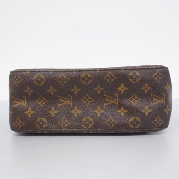 1240001054048 3 Louis Vuitton Looping GM Monogram Shoulder Bag Brown