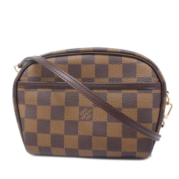 1240001054052 1 Louis Vuitton Pochette Ipanema Damier Shoulder Bag Ebene