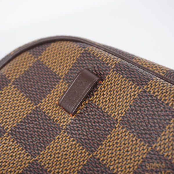 1240001054052 7 Louis Vuitton Pochette Ipanema Damier Shoulder Bag Ebene