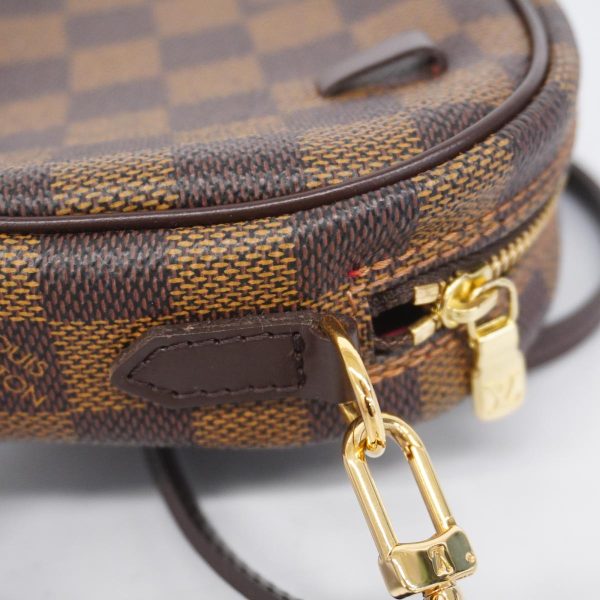 1240001054052 9 Louis Vuitton Pochette Ipanema Damier Shoulder Bag Ebene