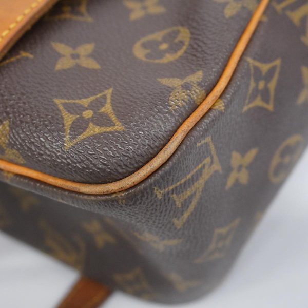 1240001054063 14 Louis Vuitton Cité GM Monogram Shoulder Bag Brown