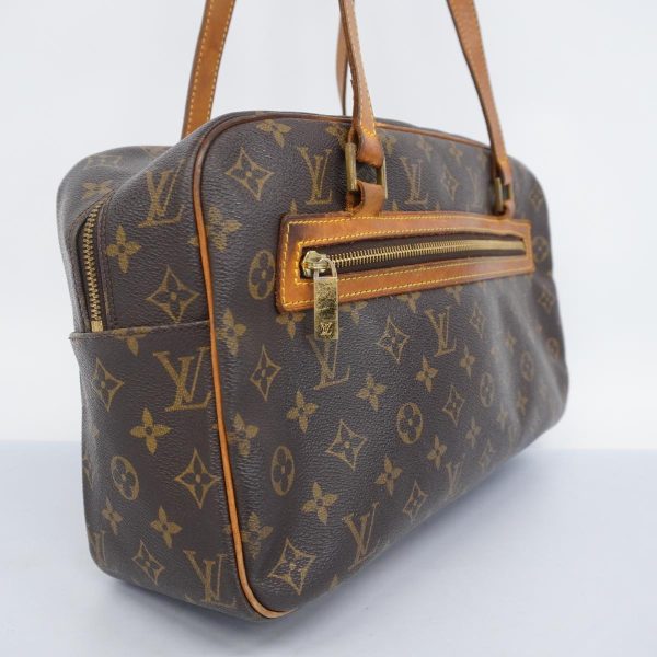 1240001054063 2 Louis Vuitton Cité GM Monogram Shoulder Bag Brown