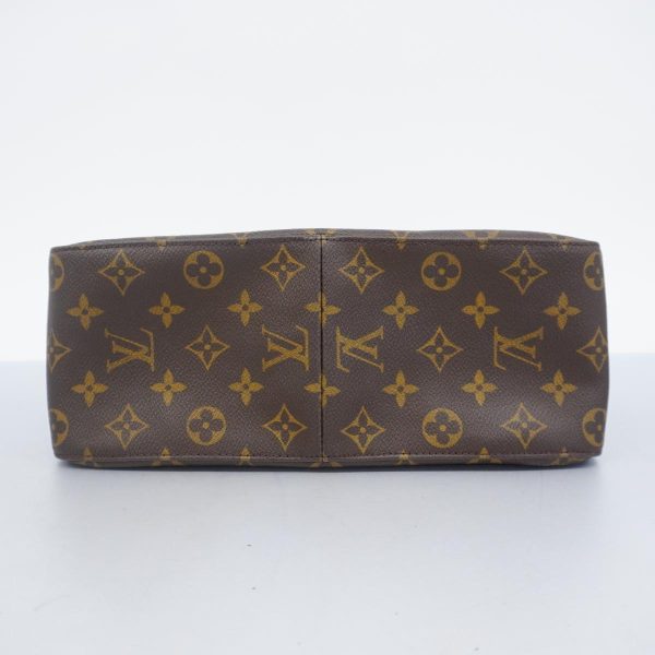 1240001054064 3 Louis Vuitton Looping GM Monogram Shoulder Bag Brown