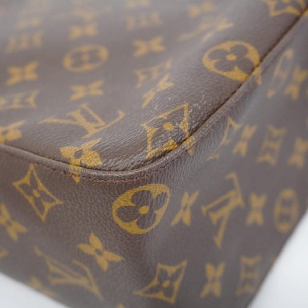 1240001054064 6 Louis Vuitton Looping GM Monogram Shoulder Bag Brown