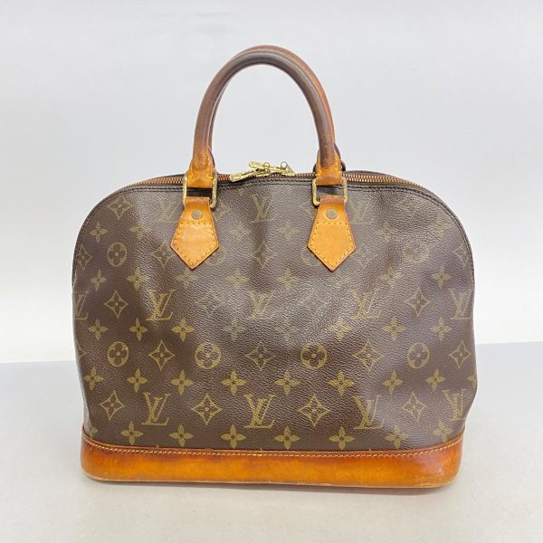 1240001054121 14 Louis Vuitton Alma Monogram Handbag Brown